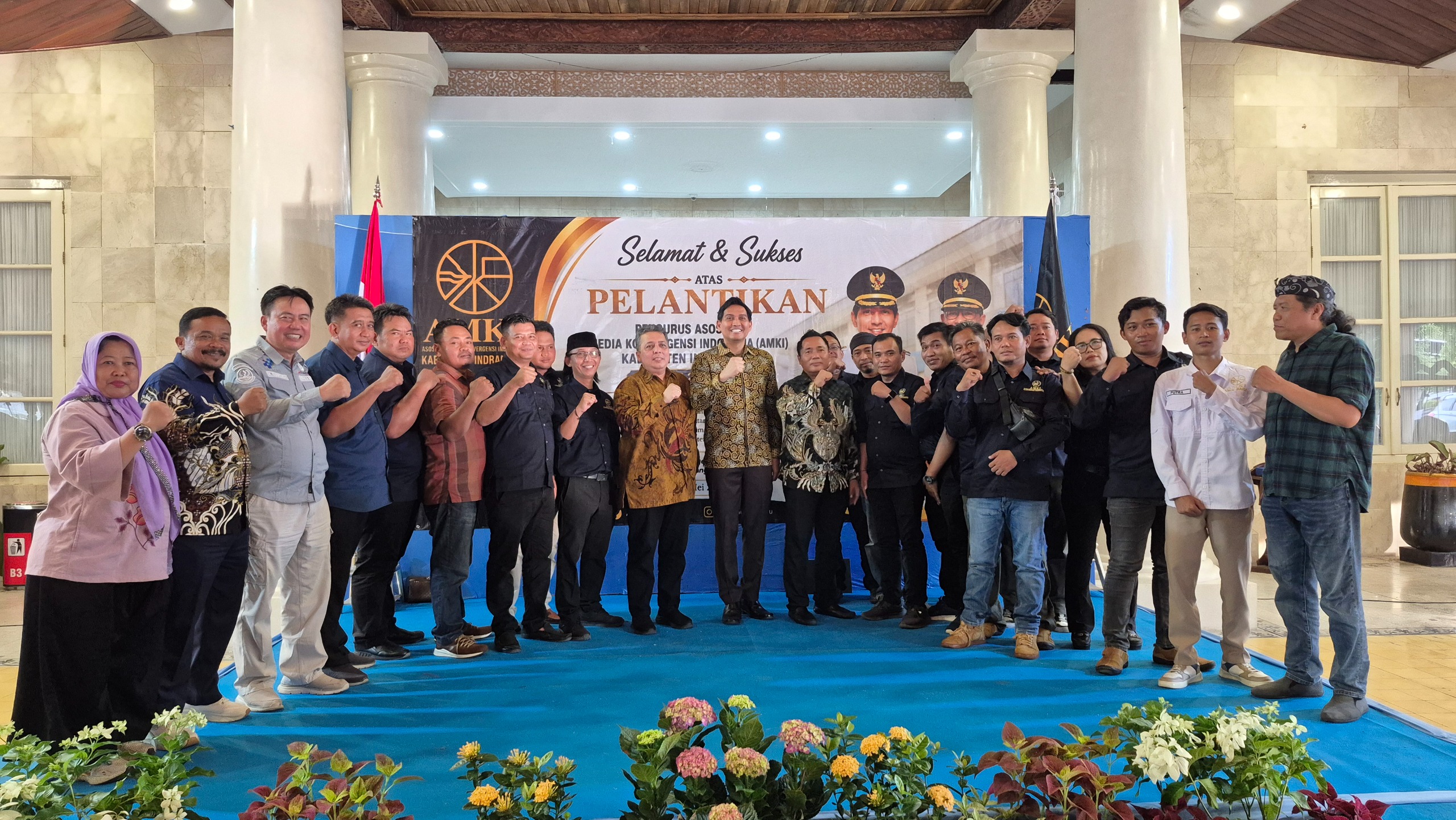 Pelantikan AMKI Indramayu Jadi Momentum Perkuat Sinergi Media dan Pemerintah Di era Digital